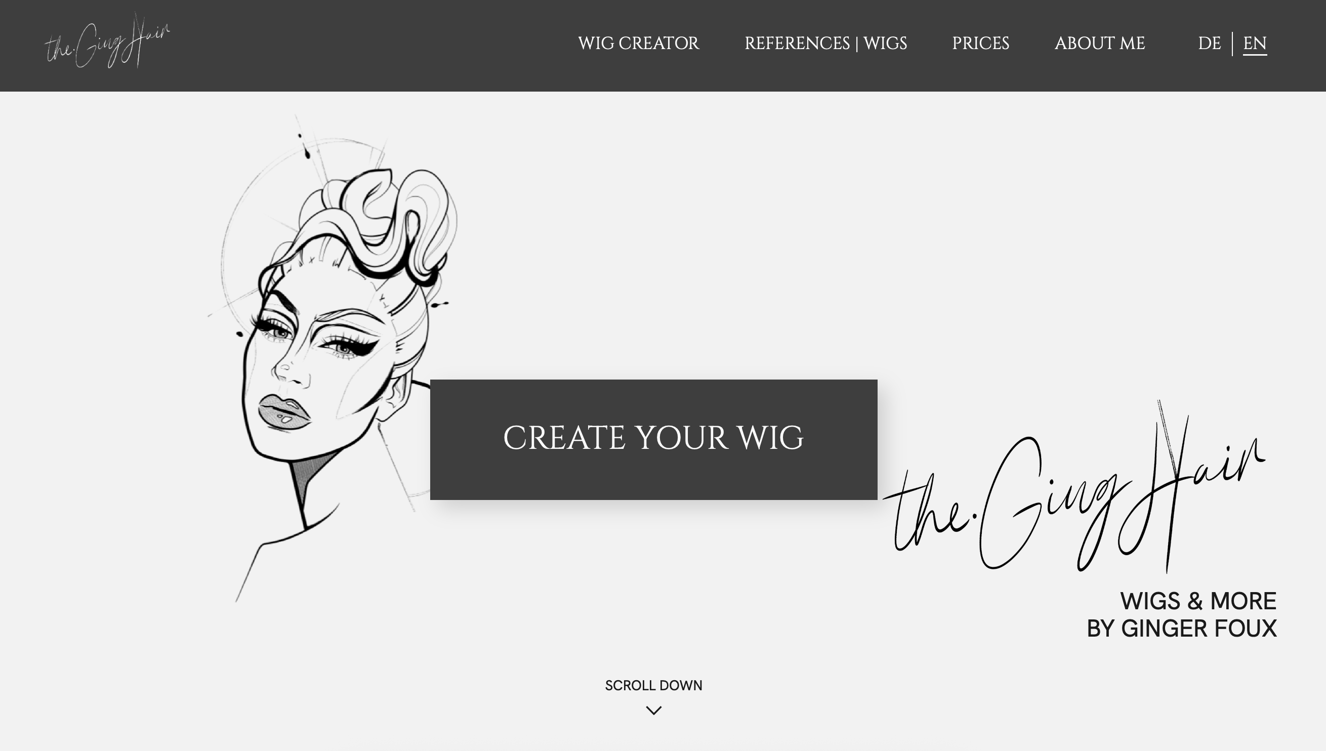 the.GingHair Website